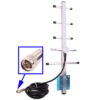 Kit Ripetitore Amplificatore Gsm + Cavo e Antenna Segnale Gsm Cellulare 900Mhz