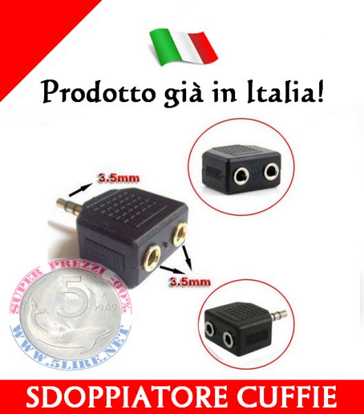 KabelDirekt Adattatore Y Jack 3,5 Mm | Sdoppiatore Audio Per 2 Cuffie | 10 Cm, Nero - Foto 9