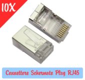 plug rj45 schermato