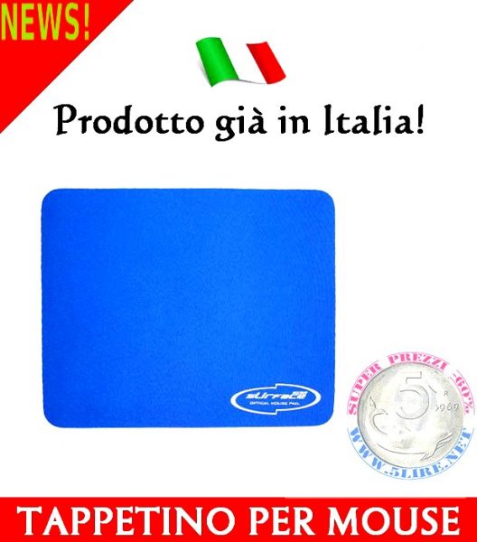 Tappetino per il mouse Blu