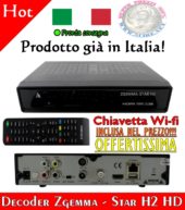 Decoder Zgemma Star H2 HD Wifi