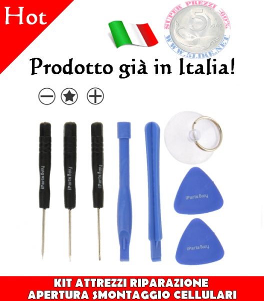 Riparazione iPhone Kit smontaggio per cellulari iPhone:.