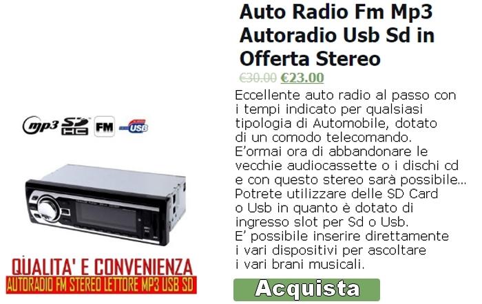 Autoradio Usb