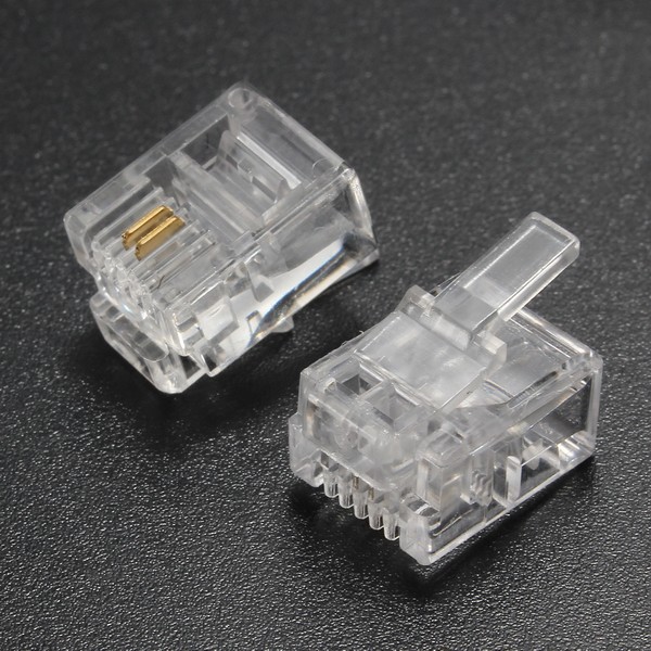 Plug Rj11 4P2C