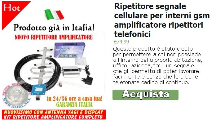 Ripetitore per cellulare Gsm 