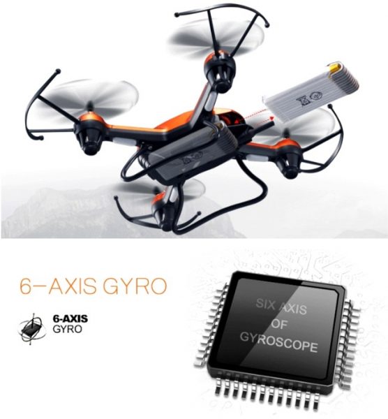 Mini drone con telecamera