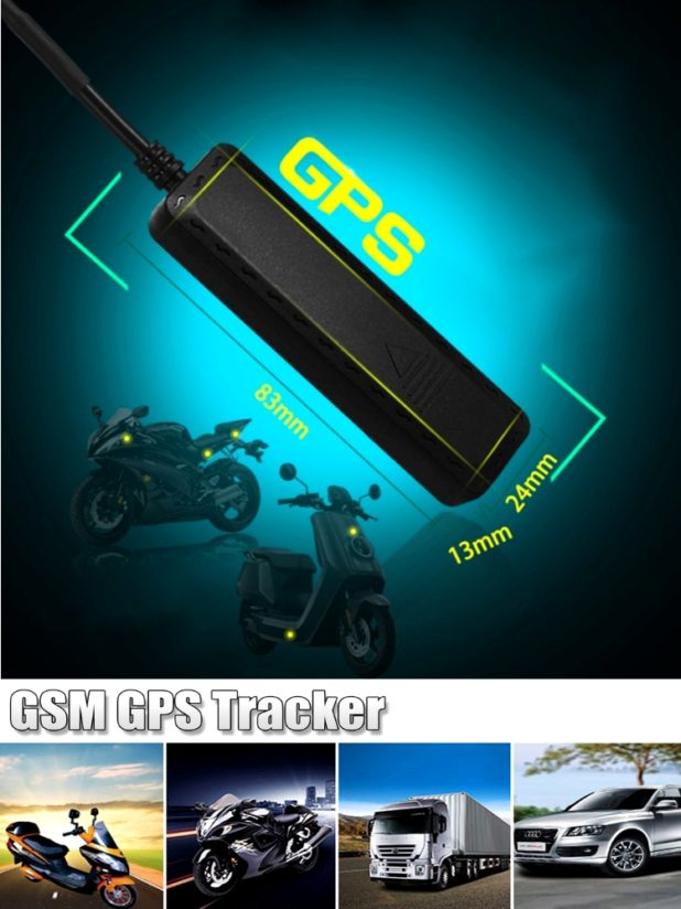 Gps tracker per auto e moto.