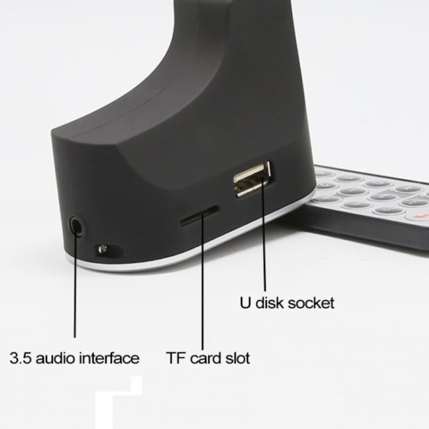 Trasmettitore FM Bluetooth con Telecomando.