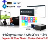 Videoproiettore android wifi