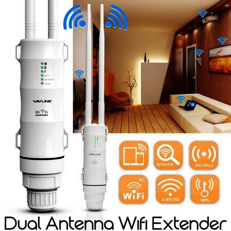 Amplificatore segnale wifi da esterno 2.4G + 5G lunga distanza - La  Tecnologia del futuro..